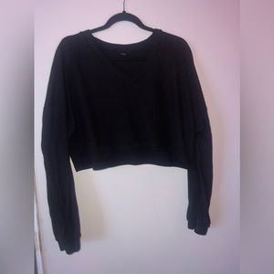 SHEIN black cropped long sleeve